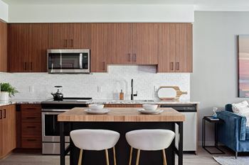 Large kitchen islands